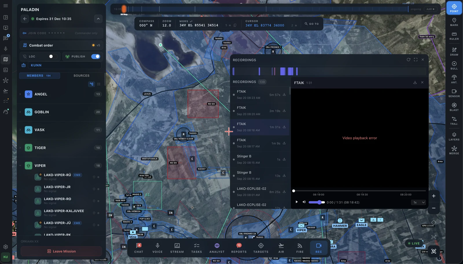ESTAK Video interface